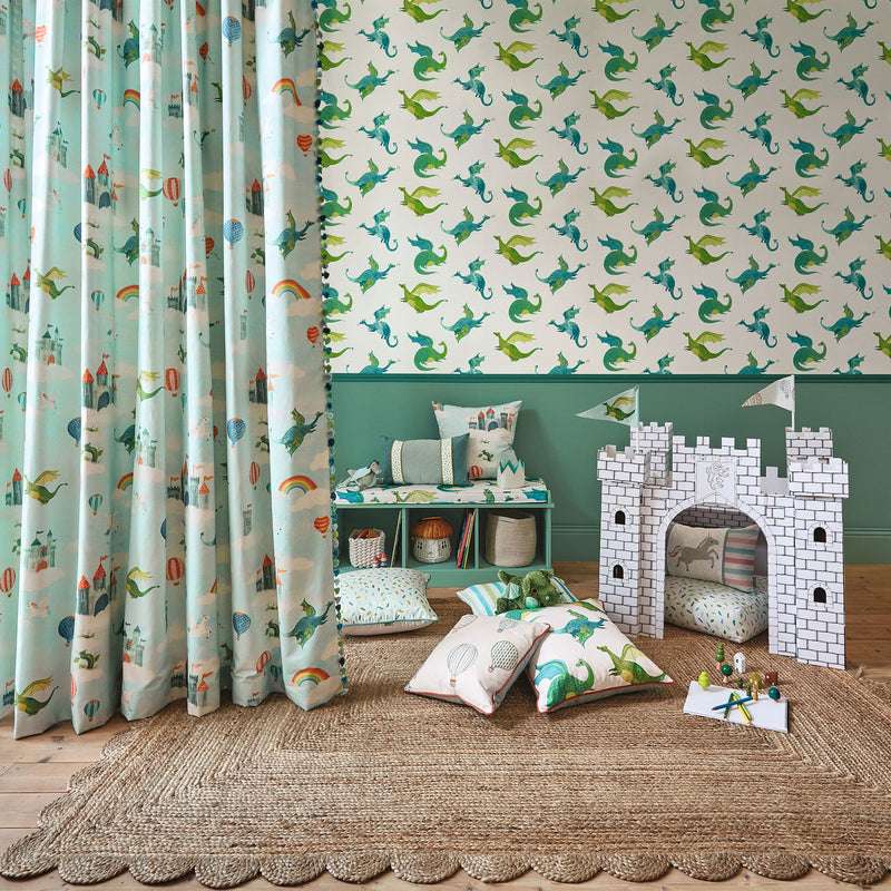 W647/01 Dragon Dreams Picturebook II Wallpaper By Villa Nova