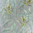 W6543-05 Sunbird Metallic Silver Wallpaper by Matthew Williamson