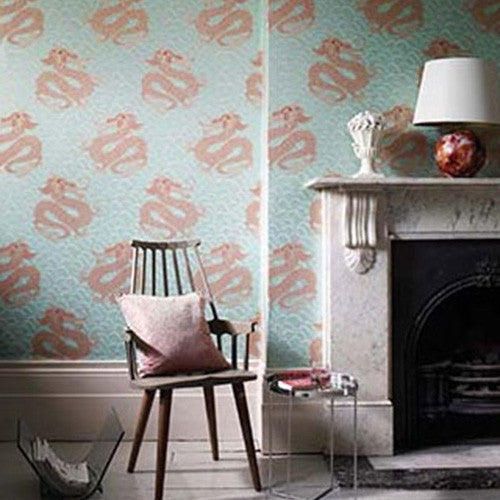 W6545-01 (W654501) Eden Celestial Dragon Wallpaper by Matthew Williamson