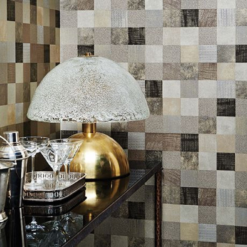 W6580-04 ( W658004 ) Tessella Mansard Vinyls Wallpaper by Osborne and Little