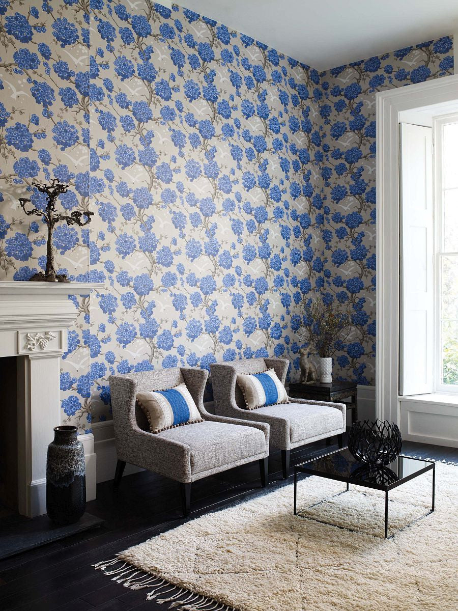 W6590-06 Japonerie Verdanta Wallpaper by Osborne & Little