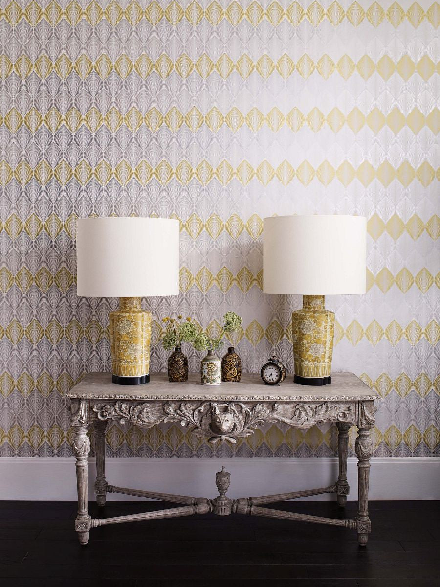 W6591-07 Leaf Fall Verdanta Wallpaper by Osborne & Little