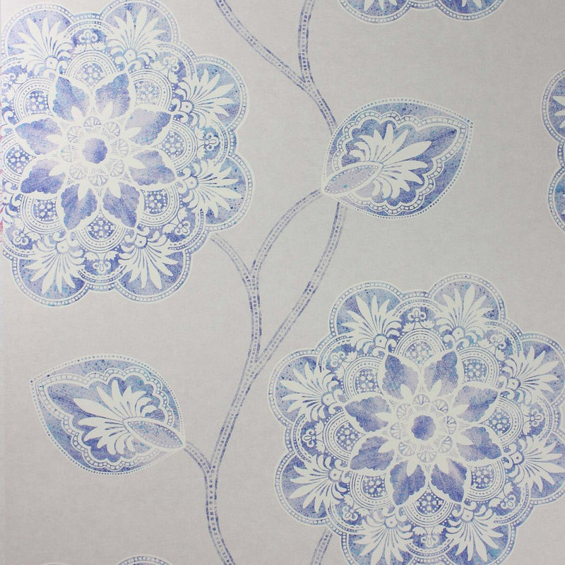 W6593-03 Mumtaz Verdanta Wallpaper by Osborne & Little