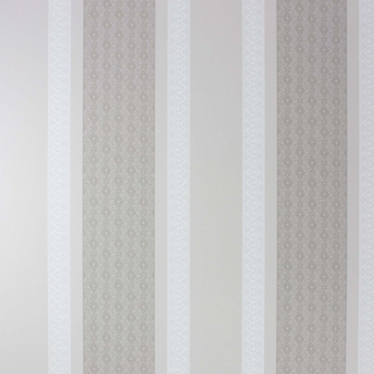 W6595-01 Chantilly Stripe Verdanta Wallpaper by Osborne & Little