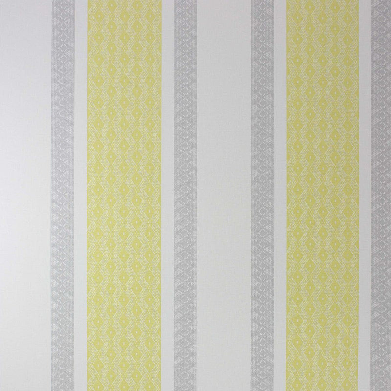 W6595-02 Chantilly Stripe Verdanta Wallpaper by Osborne & Little