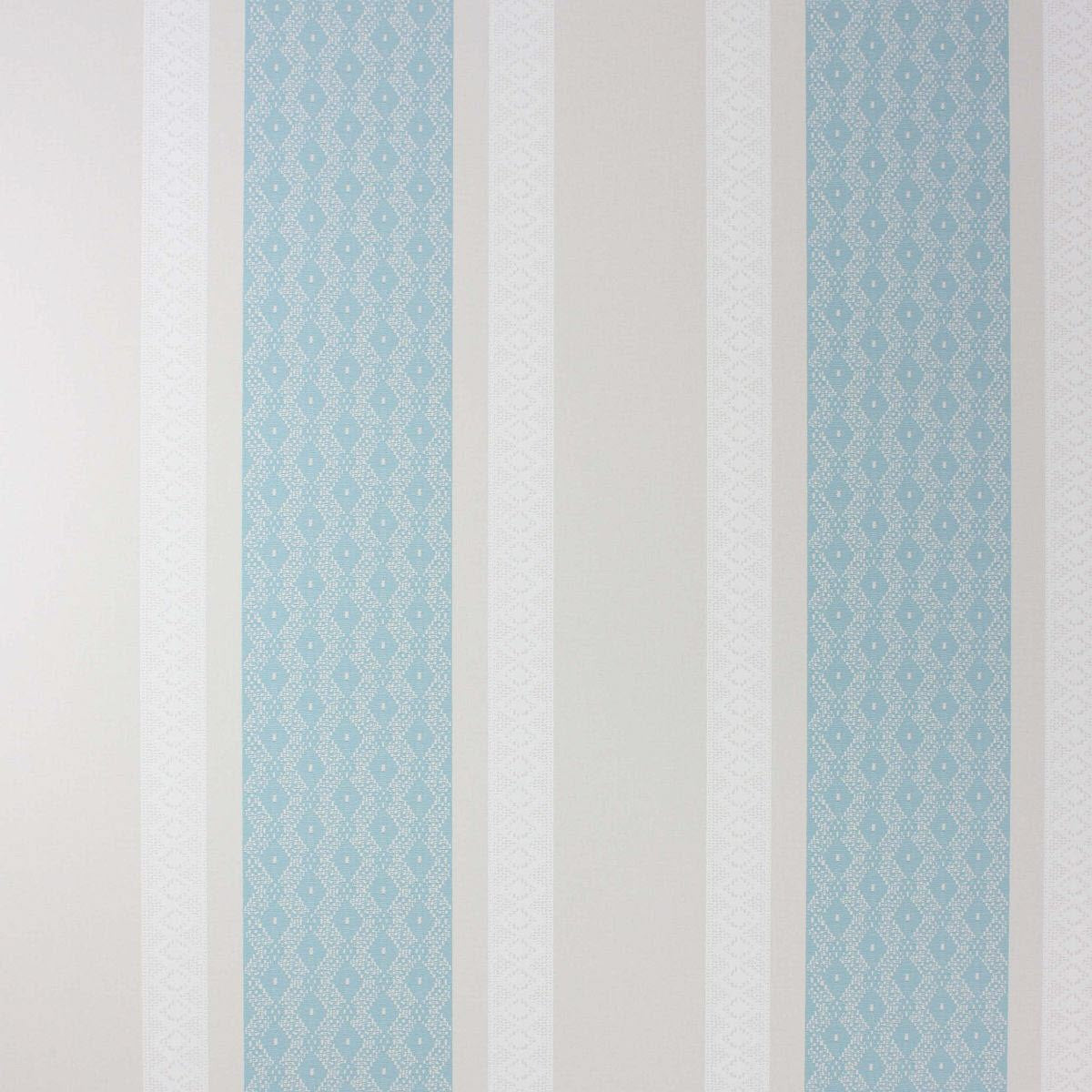 W6595-03 Chantilly Stripe Verdanta Wallpaper by Osborne & Little