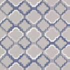 W6599-01 Quatrefoil Verdanta Wallpaper by Osborne & Little