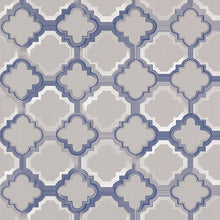 W6599-01 Quatrefoil Verdanta Wallpaper by Osborne & Little