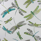 W6650-01 Dragonfly Dance Jade Wallpaper by Matthew Williamson