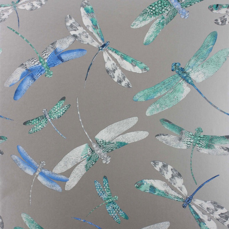 W6650-02 Dragonfly Dance Persian Wallpaper by Matthew Williamson