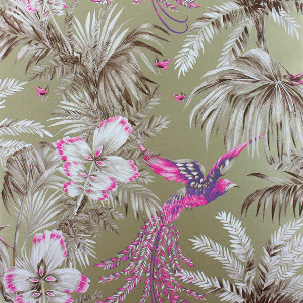 W6655-02 ( W665502 ) Bird of Paradise Samana Wallpaper by Matthew Williamson