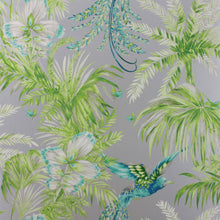 W6655-04 Bird Of Paradise Jade Wallpaper by Matthew Williamson