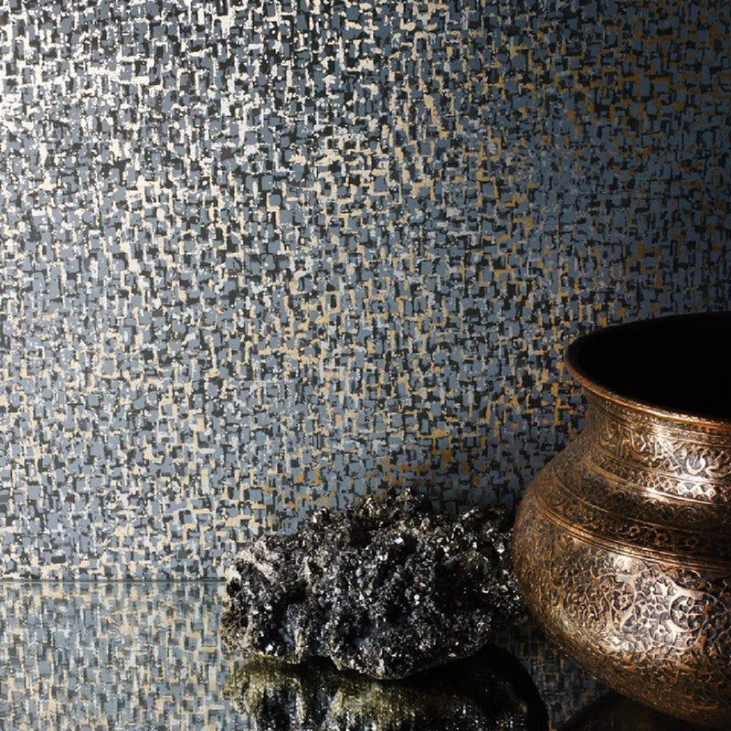 W6754-03 Tesserae Argentario Wallpaper By Osborne & Little