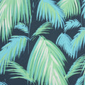 Tropicana Petrol / Emerald / Turquoise Wallpaper by Matthew Williamson