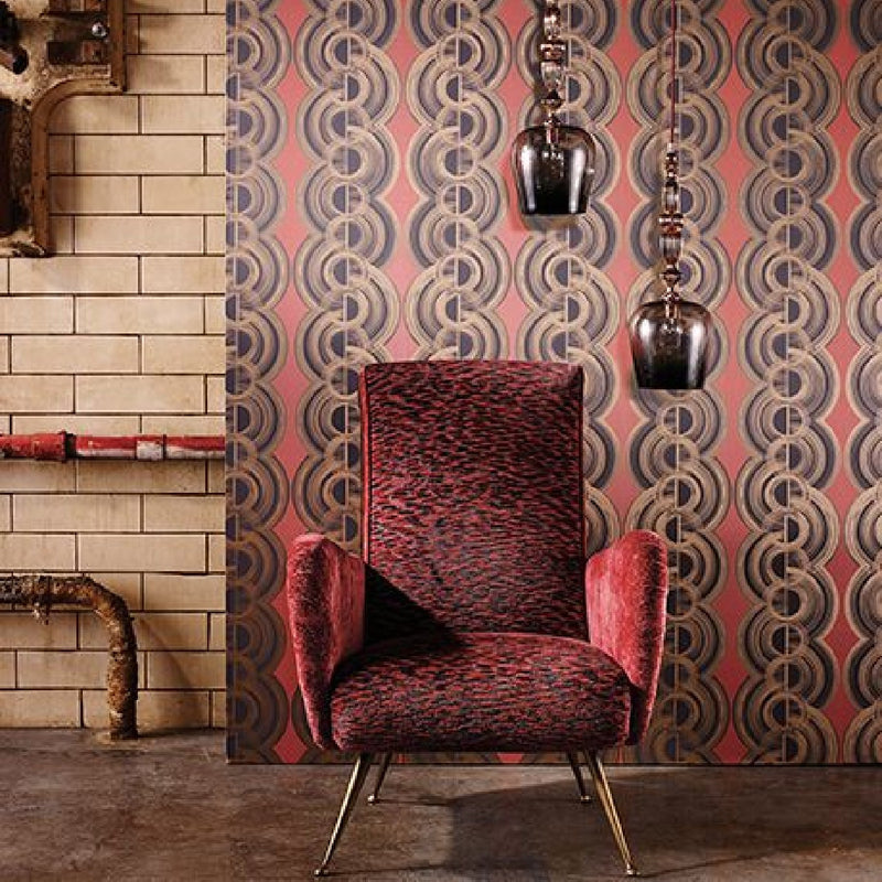 W6898-01 Lempicka Fantasque Wallpaper by Osborne & Little