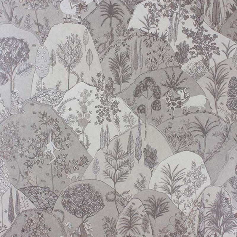 W6955-04 Aravali Durbar Wallpaper by Matthew Williamson