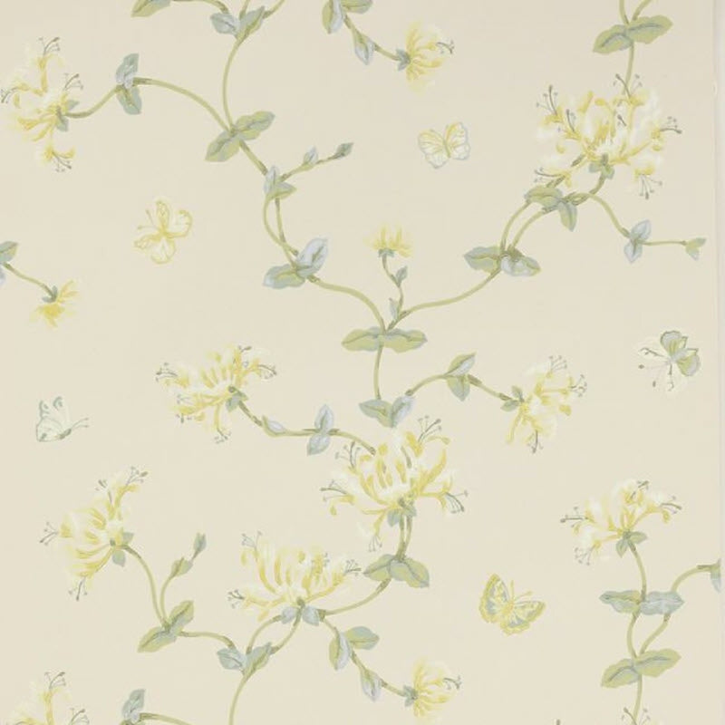 W7002/04 Honeysuckle Garden Jardine Florals Wallpaper by Colefax and Fowler