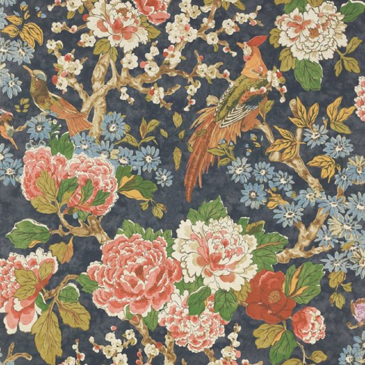 W7003/01 Jardine Jardine Florals Wallpaper by Colefax and Fowler