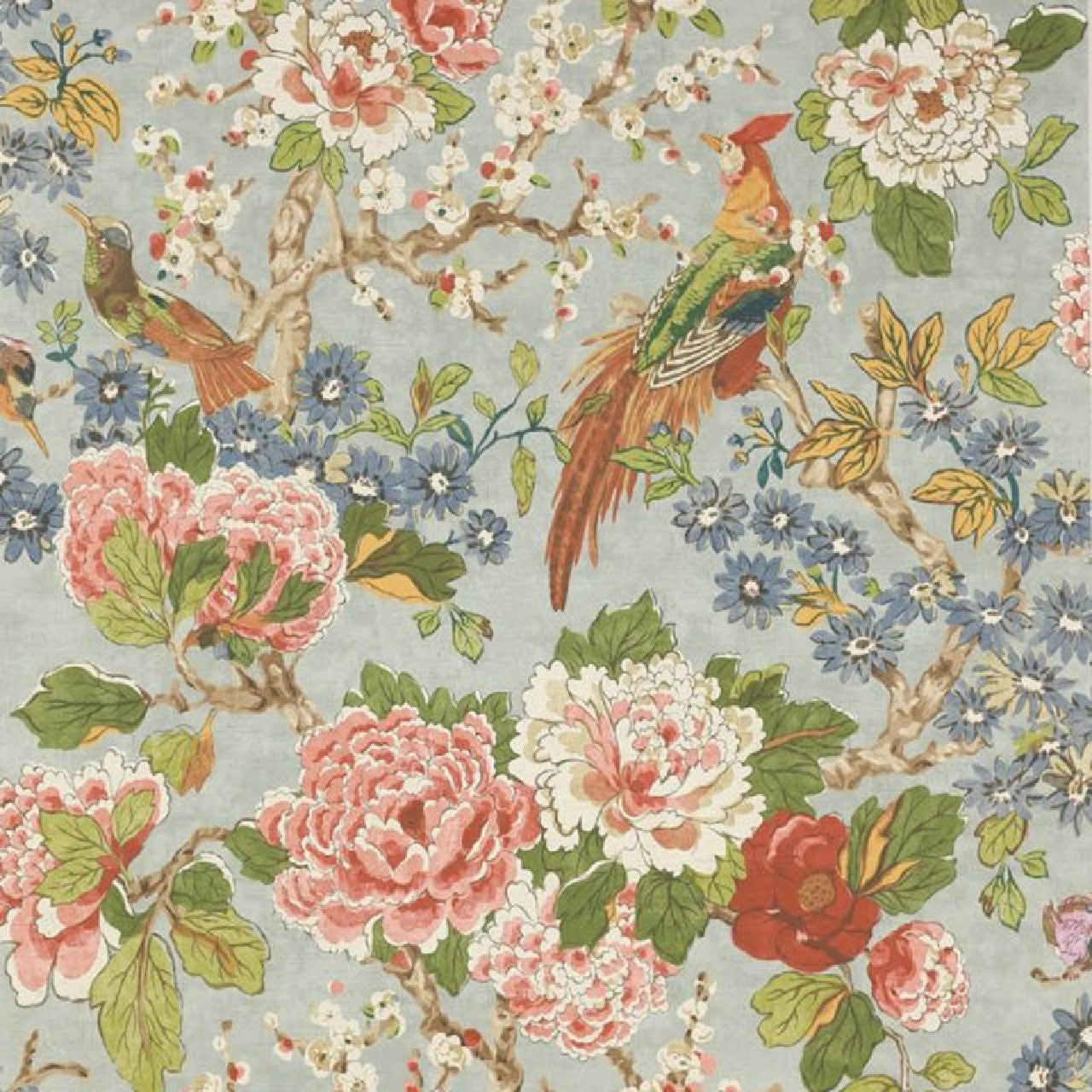W7003/02 Jardine Jardine Florals Wallpaper by Colefax and Fowler