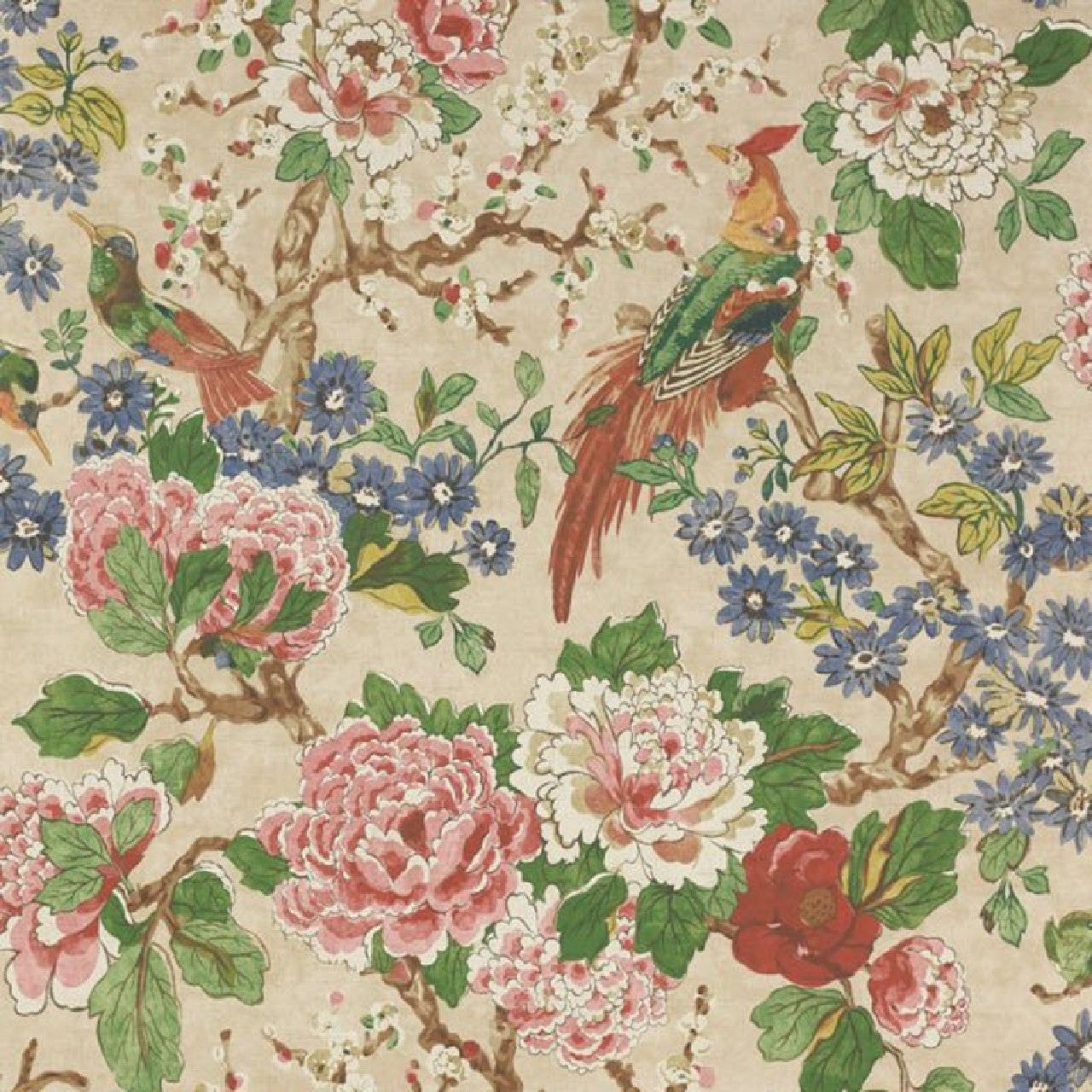 W7003/03 Jardine Jardine Florals Wallpaper by Colefax and Fowler