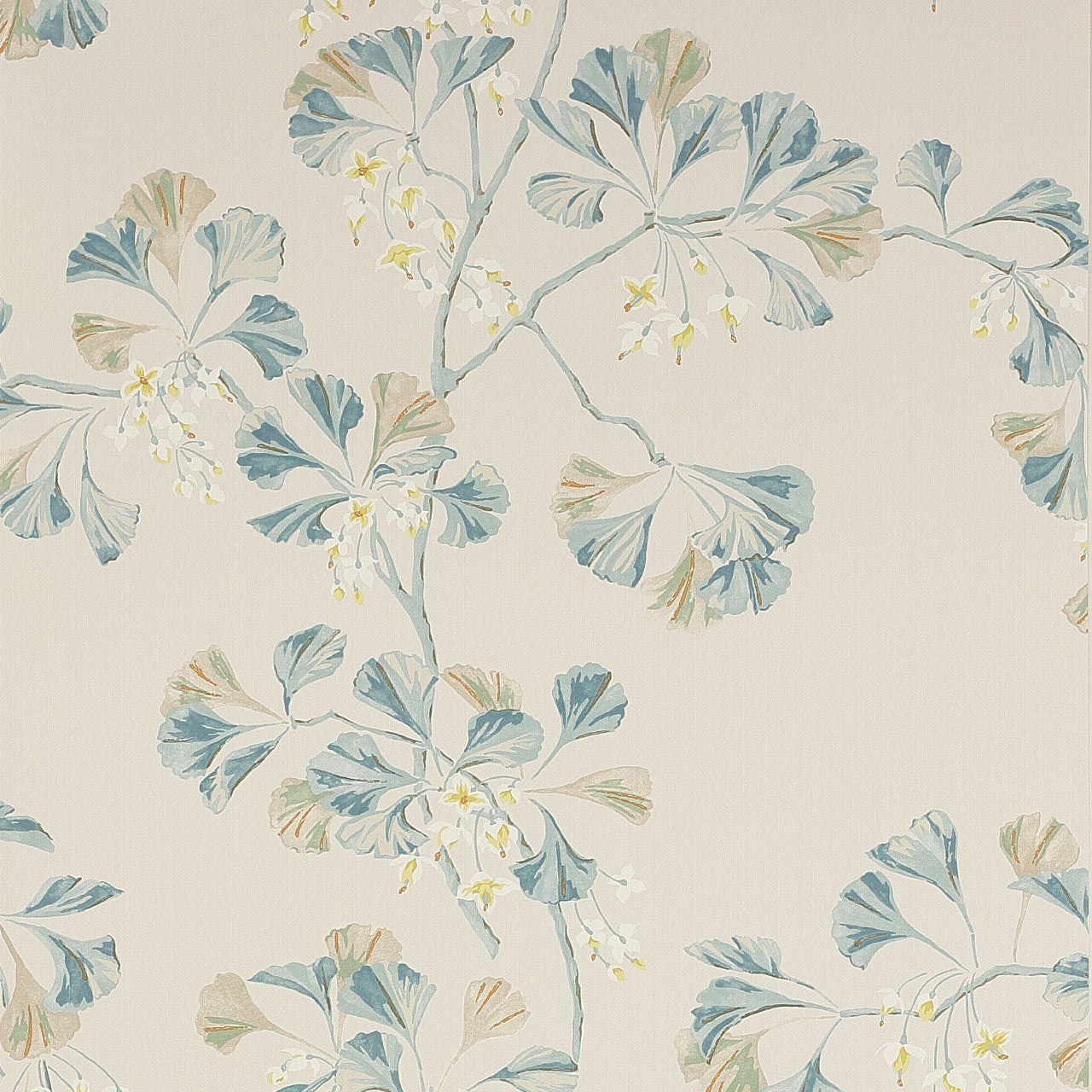 W7004/02 Greenacre Jardine Florals Wallpaper by Colefax and Fowler
