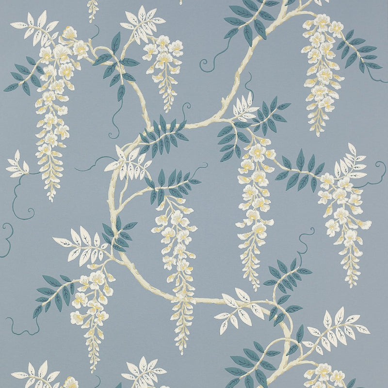 W7005/03 Grayshott Jardine Florals Wallpaper by Colefax and Fowler
