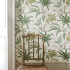 W7015-02 Woodfern Ashdown Aqua Wallpaper By Colefax and Fowler