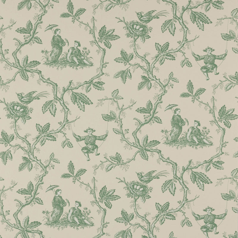 W7017/03 Toile Chinoise Ashdown Forest Wallpaper By Colefax and Fowler