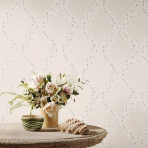 W7019/02 Liliana Ashdown Cream Wallpaper By Colefax and Fowler