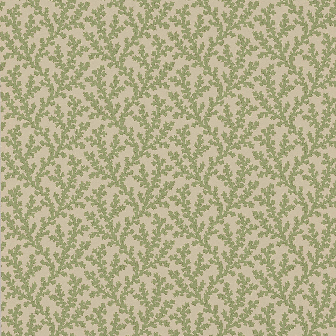 W7020/01 Sea Coral Ashdown Green Wallpaper By Colefax and Fowler