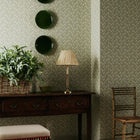 W7020/01 Sea Coral Ashdown Green Wallpaper By Colefax and Fowler