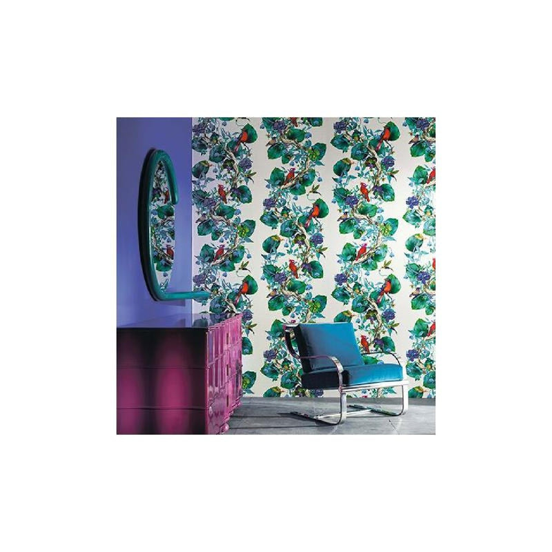W7026-01 Rain Forest Empyrea Wallpaper by Osborne & Little