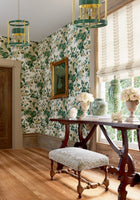 W710500 Morris Velvet Flax Boxwood Fabric by Thibaut