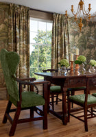 W710503 Morris Velvet Olive Boxwood Fabric by Thibaut