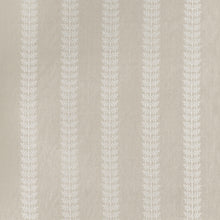 W710504 Amble Embroidery Flax Boxwood Fabric by Thibaut