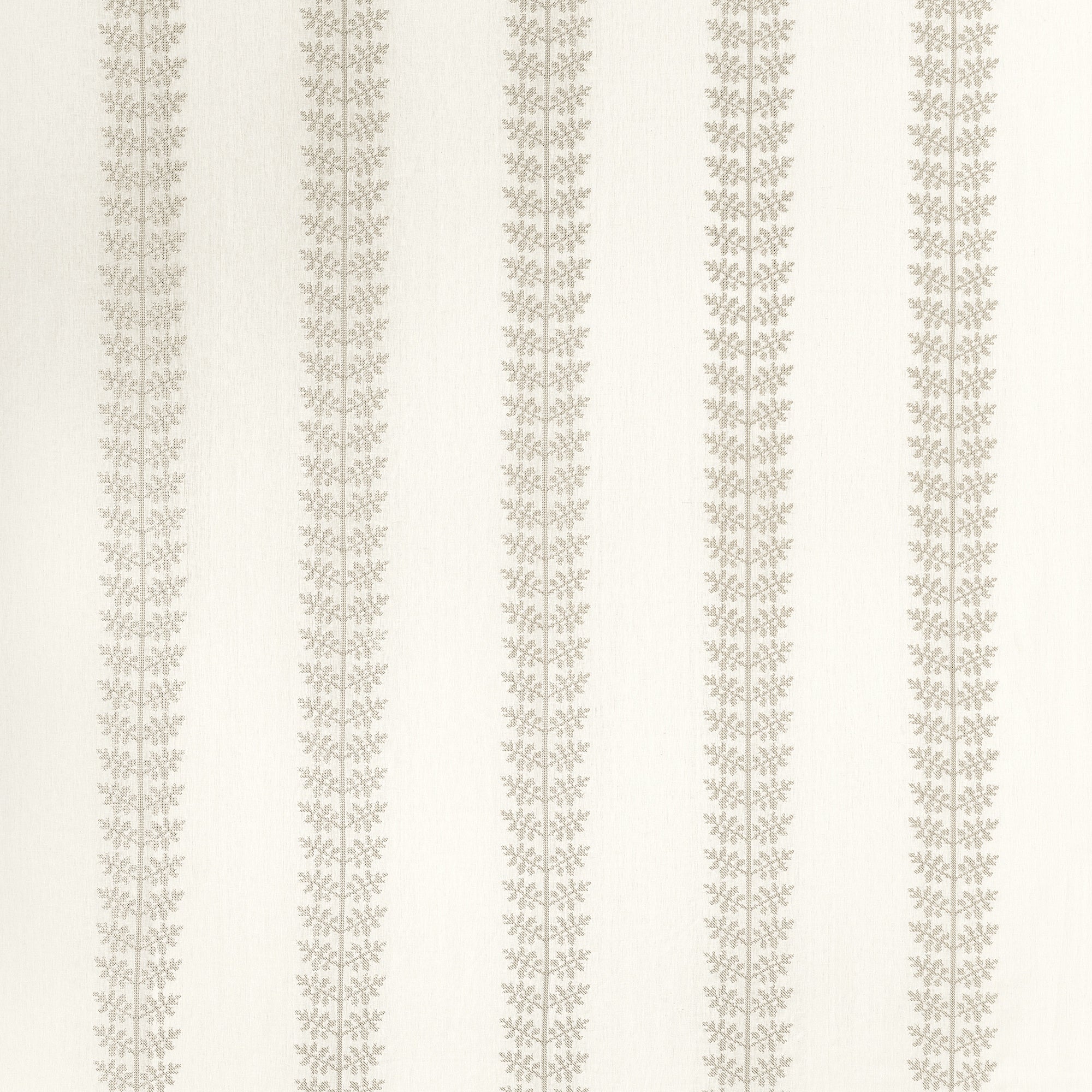 W710505 Amble Embroidery Off White Boxwood Fabric by Thibaut