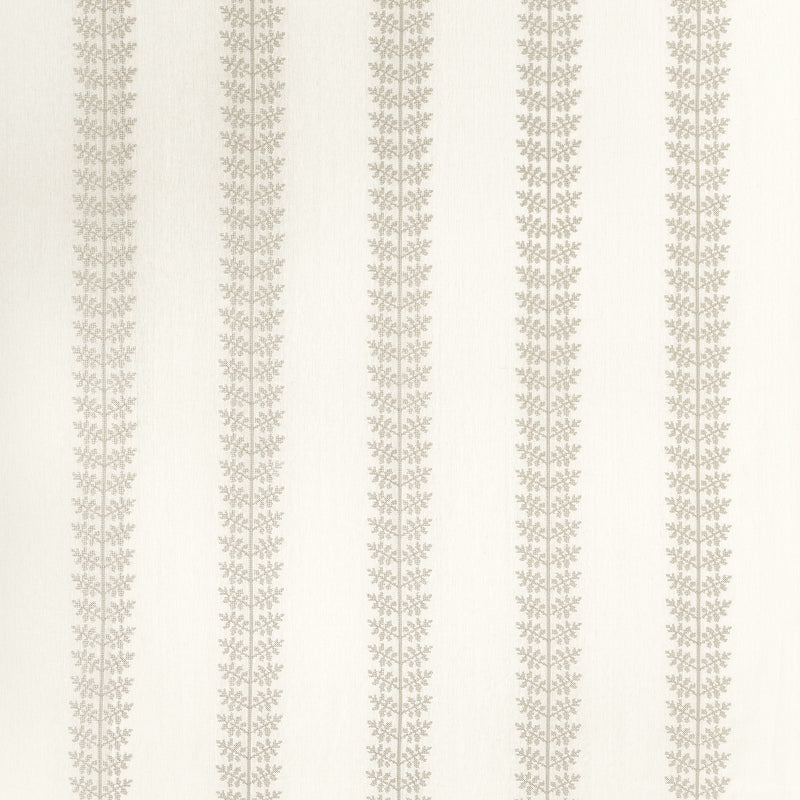 W710505 Amble Embroidery Off White Boxwood Fabric by Thibaut