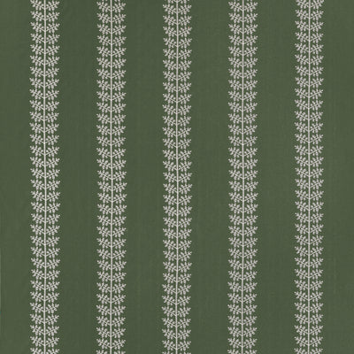 Amble Embroidery Olive Boxwood Fabric by Thibaut