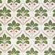 Kendall Damask Embroidery Olive Boxwood Fabric by Thibaut
