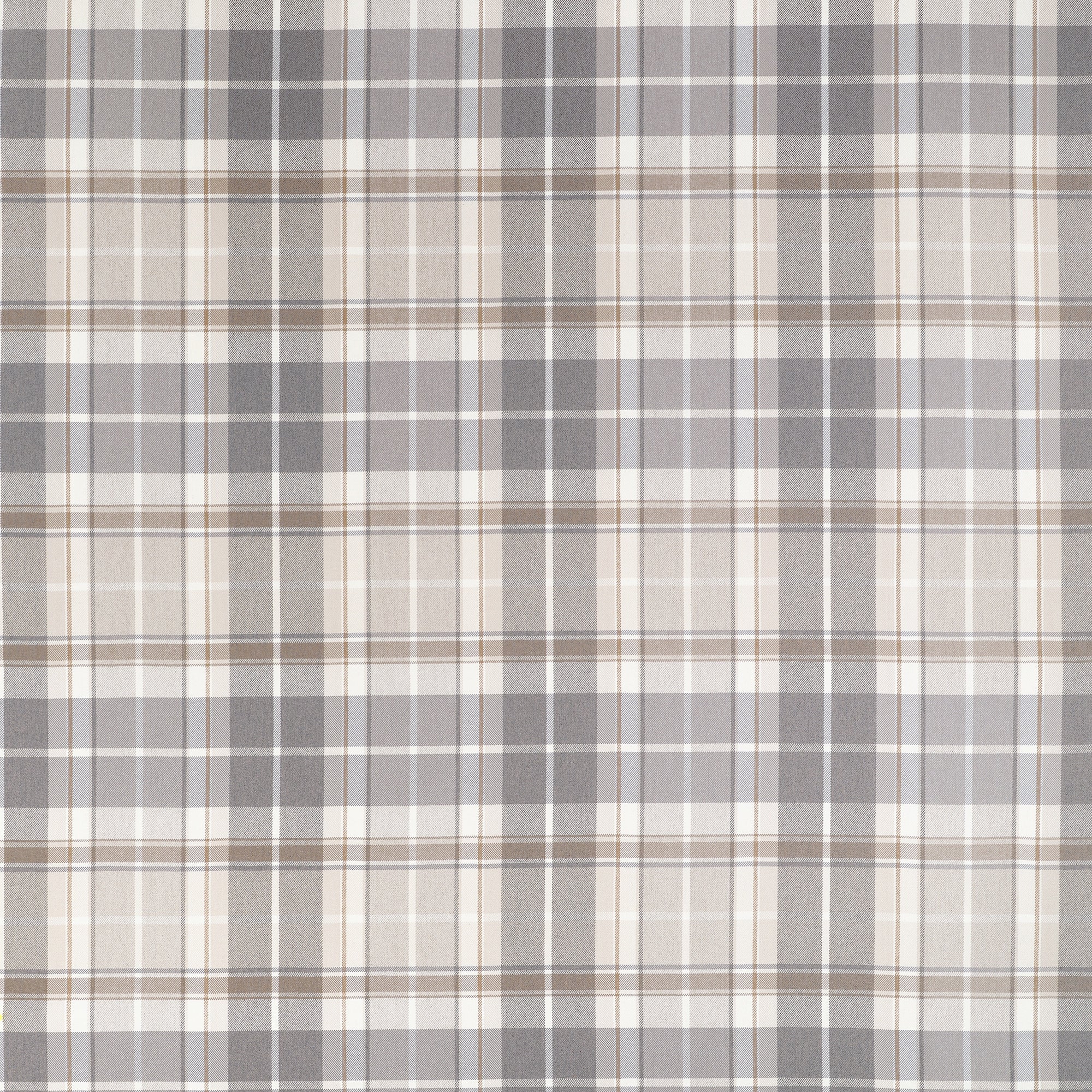 W710537 Scot's Plaid Beige Boxwood Fabric by Thibaut