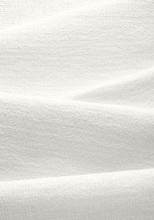 W711100 Landry Snow White Acadia Fabric by Thibaut