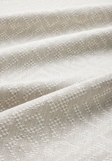 W711103 Tamarac Flax Acadia Fabric by Thibaut