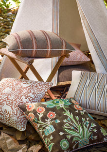 W711105 Kindred Terracotta Acadia Fabric by Thibaut