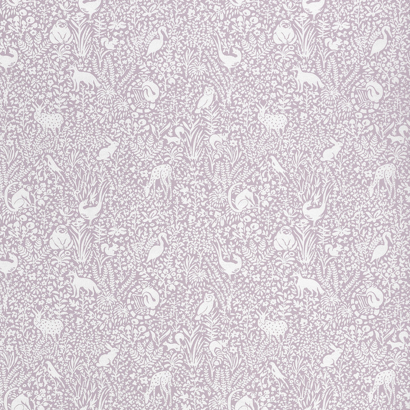 W711109 Kindred Lilac Acadia Fabric by Thibaut