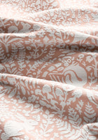 W711110 Kindred Apricot Acadia Fabric by Thibaut