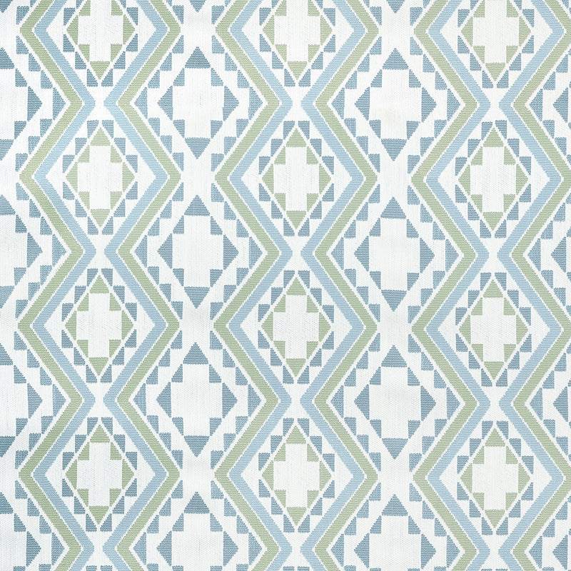 W711111 Sagamore Aloe and Mineral Acadia Fabric by Thibaut