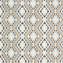W711113 Sagamore Toffee and Charcoal Acadia Fabric by Thibaut