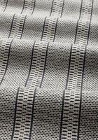 W711121 Emmons Stripe Charcoal Acadia Fabric by Thibaut