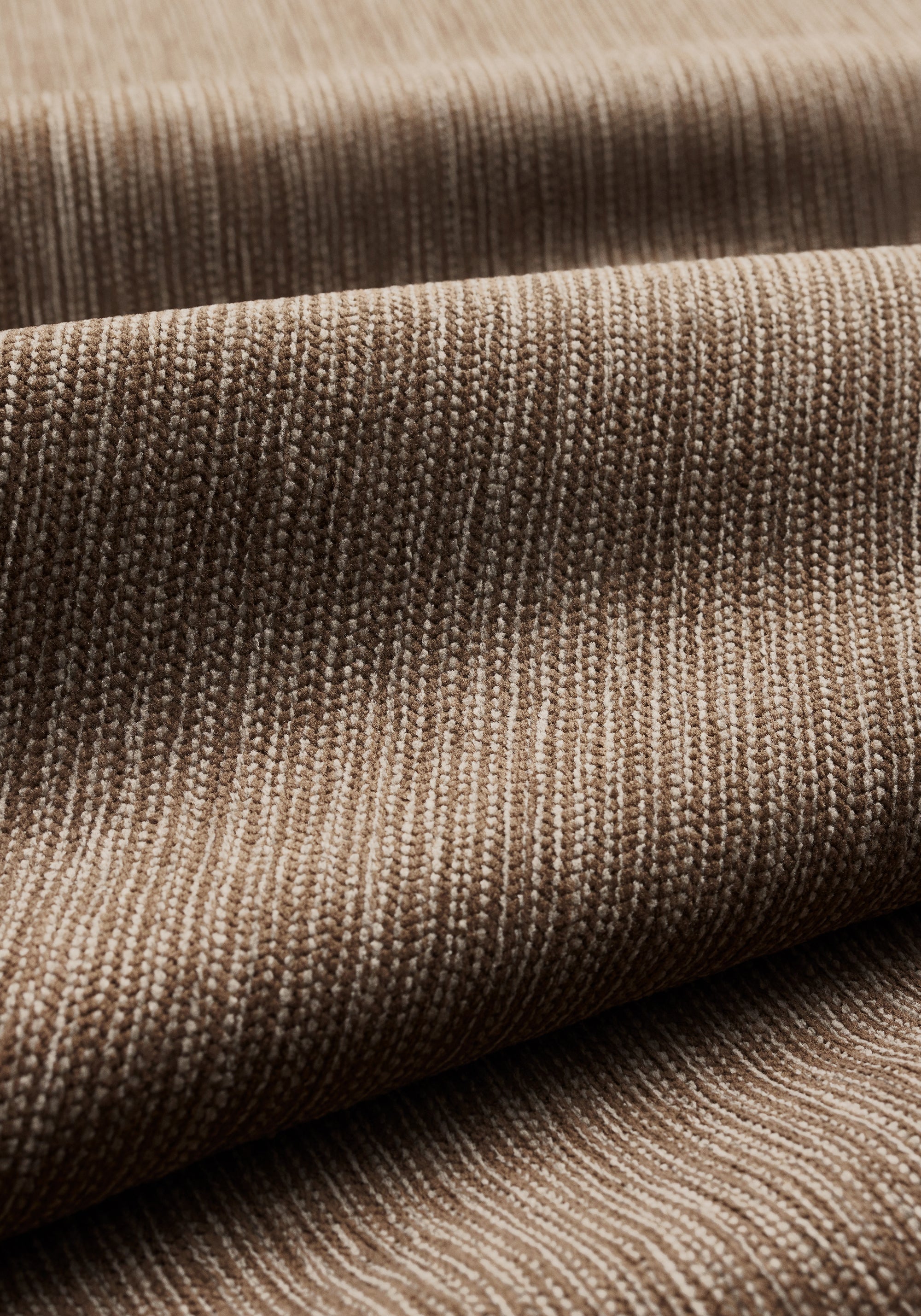 W711130 Wrigley Chocolate Acadia Fabric by Thibaut