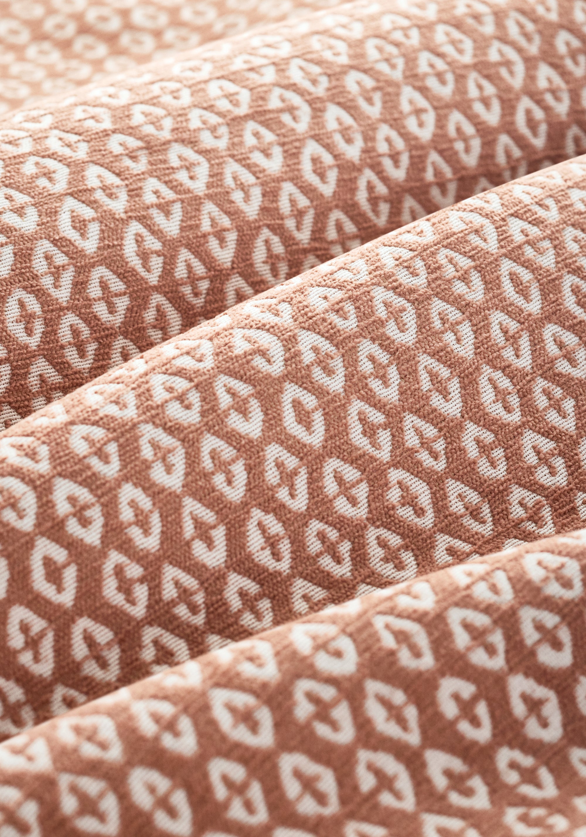 W711138 Perry Clay Acadia Fabric by Thibaut